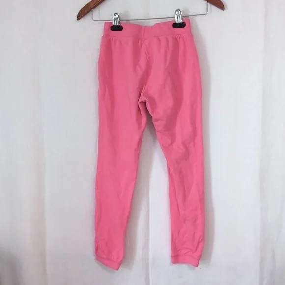 Gap Kids Neon Pink Jogger Sweatpant Size Medium - Picture 3 of 5